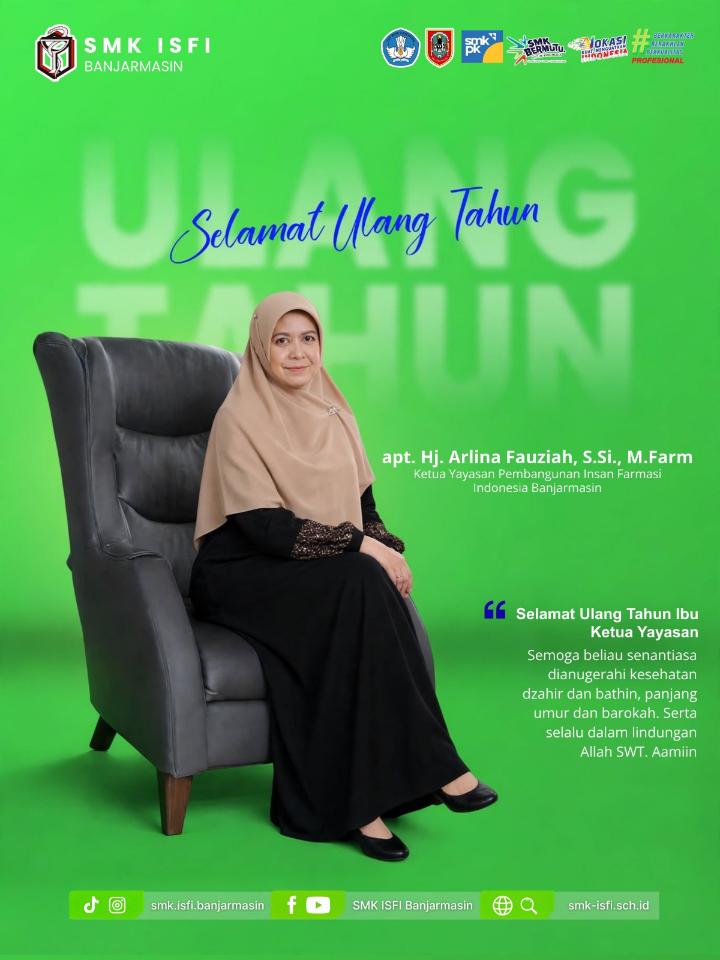 Barakallah fii umrik ibu ketua yayasan ibu arlina ๐๐ฅฐ