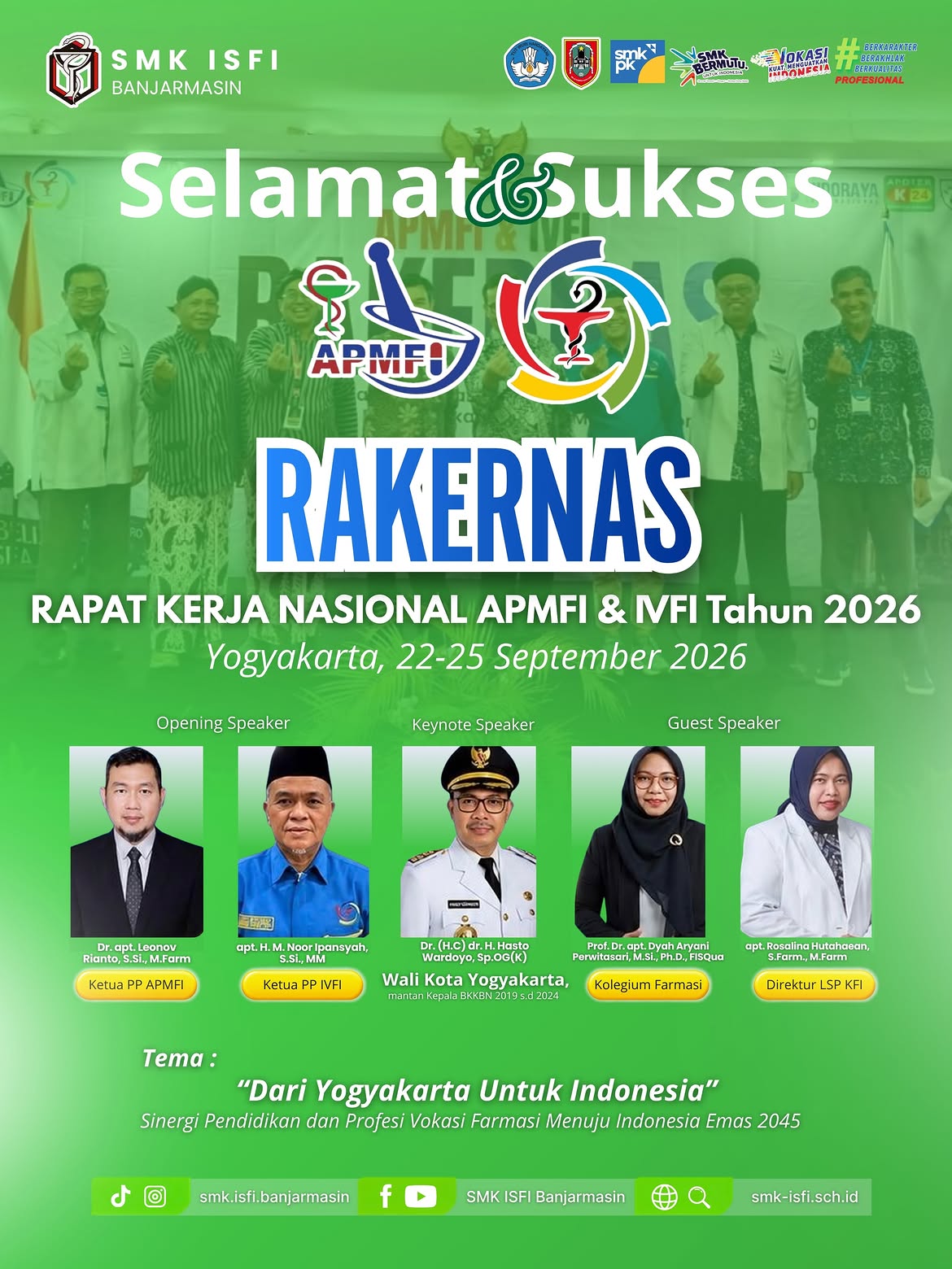 Rapat Kerja Nasional (Rakernas) APMFI dan IVFI Tahun 2026